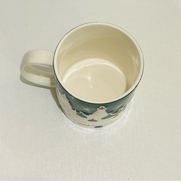 Starbucks Moscow Relief Mug - Dark Green and Cream - Picture 3 of 5